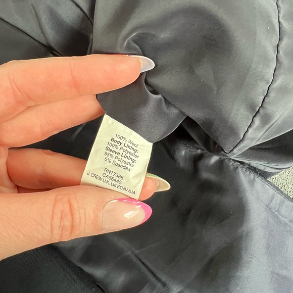EUC Navy J Crew Super 120’s Wool Blazer - Picture 6 of 7
